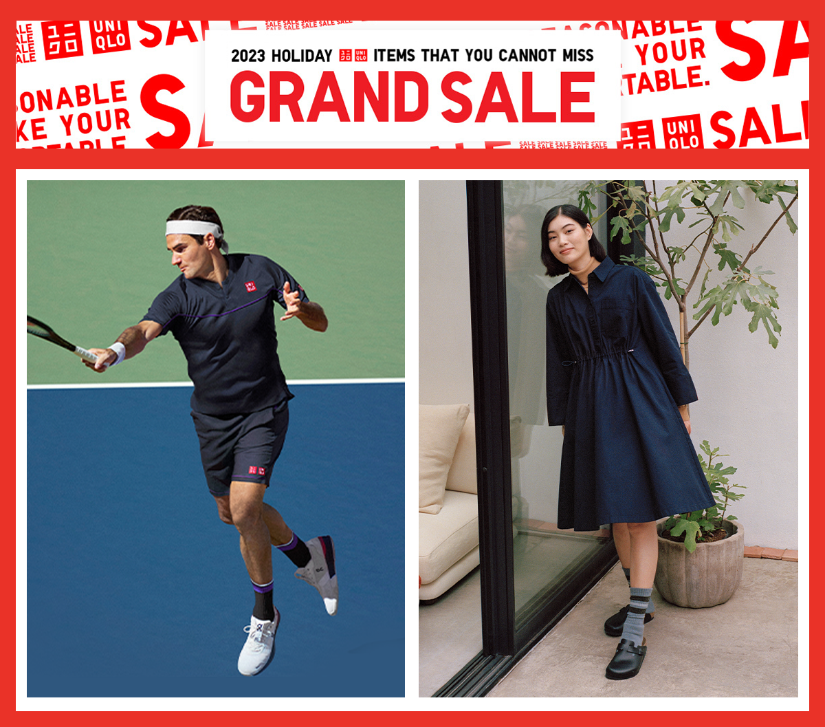 Roger Federer Uniqlo TShirt Collaboration Shop Charity Collab Online   Rolling Stone