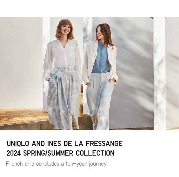 WOMEN, UNIQLO and COMPTOIR DES COTONNIERS Spring/Summer 2024 Collection